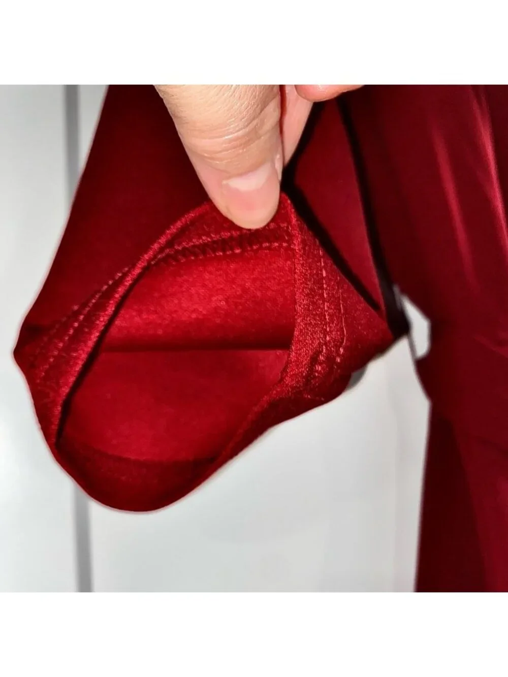 SIMPLY ELEGANT Brand | Women’s Red Dress with Asymmetrical Lengths | Size S